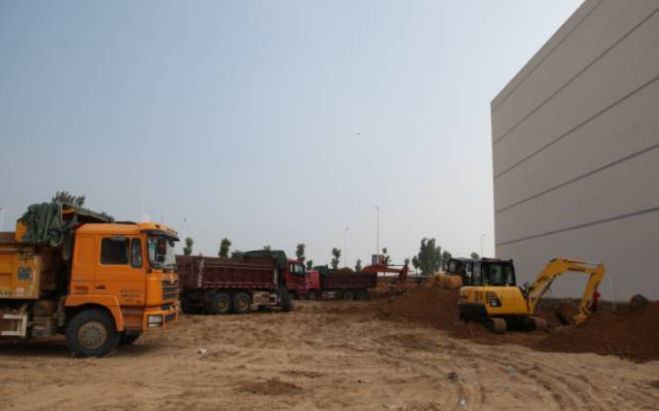 万邦水产区4号低温冷冻库建设顺利开工(图1) 万邦水产区4号低温冷冻库建设顺利开工(图1)